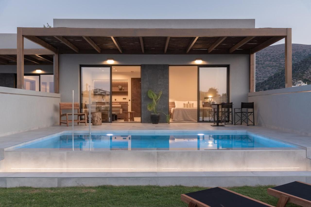 Aku Suites With Private Pools Сталида Экстерьер фото